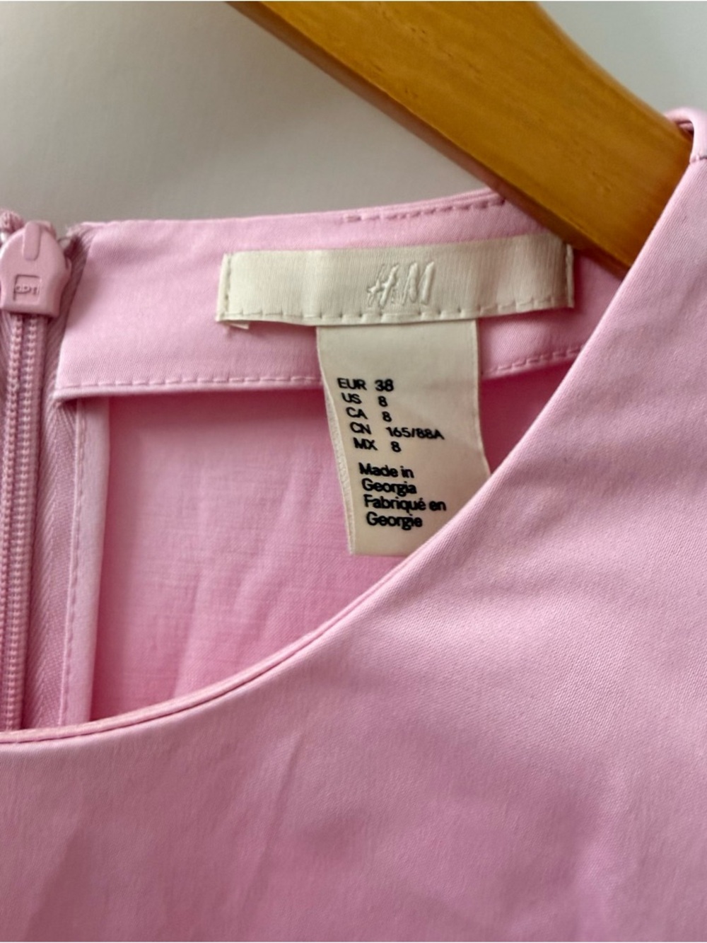 H&M Light Pink Ruffle Sleeve Top - Picture 3 of 3